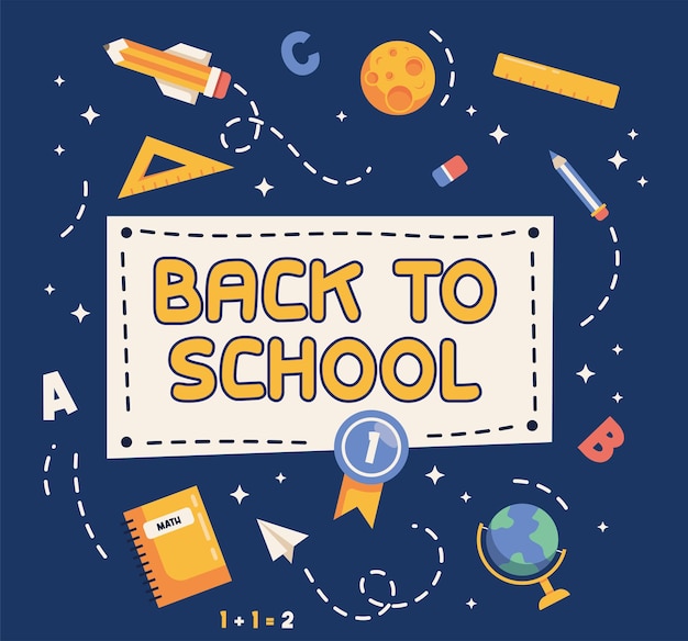 Back to school vector