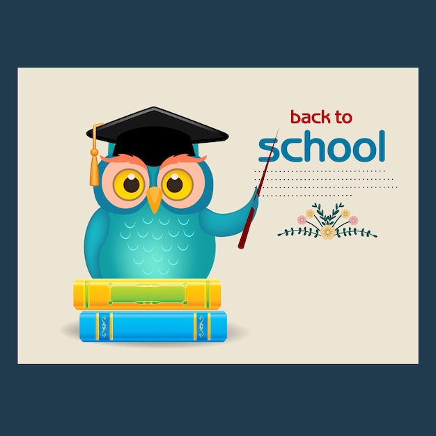 Back to School Wise Owl Teacher Template