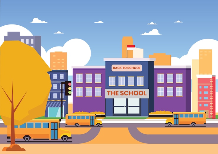Vector back to school