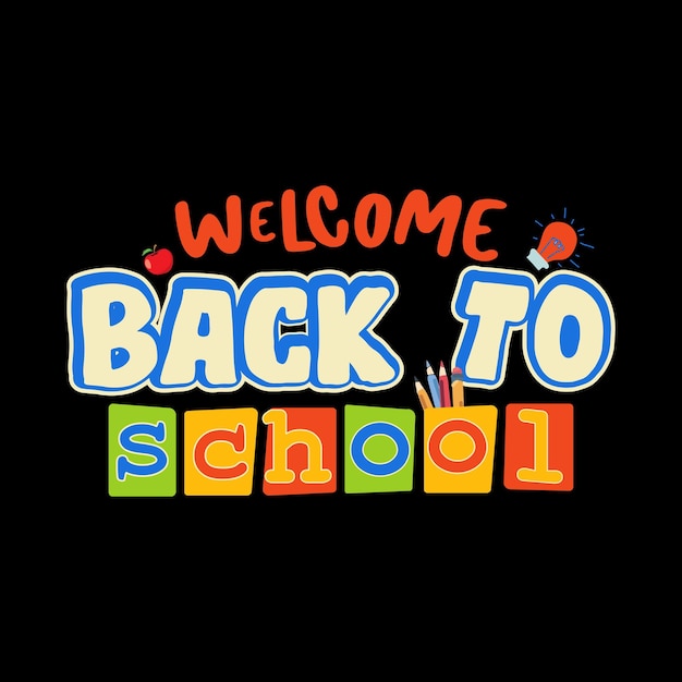 벡터 back to school kids boys and girls 티셔츠 디자인 타이포그래피 티셔츠 디자인