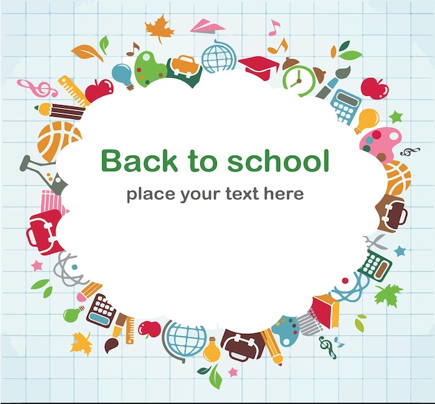 ベクトル back_to_school_vector_eps_free について