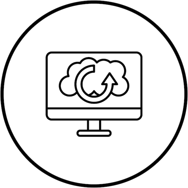 Back-up icon vector afbeelding Kan worden gebruikt voor Web Hosting