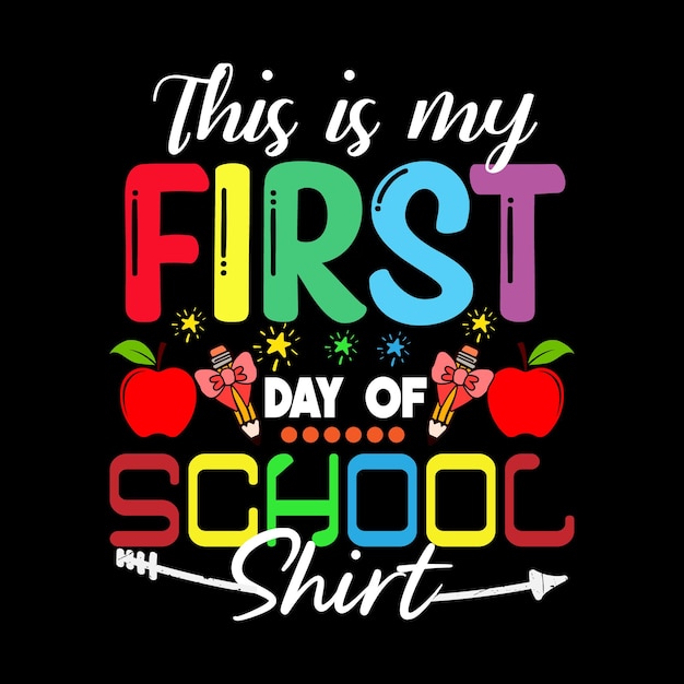 Vector back to virtual school tshirt design back to school lettering quote vector for posters tshirts cards