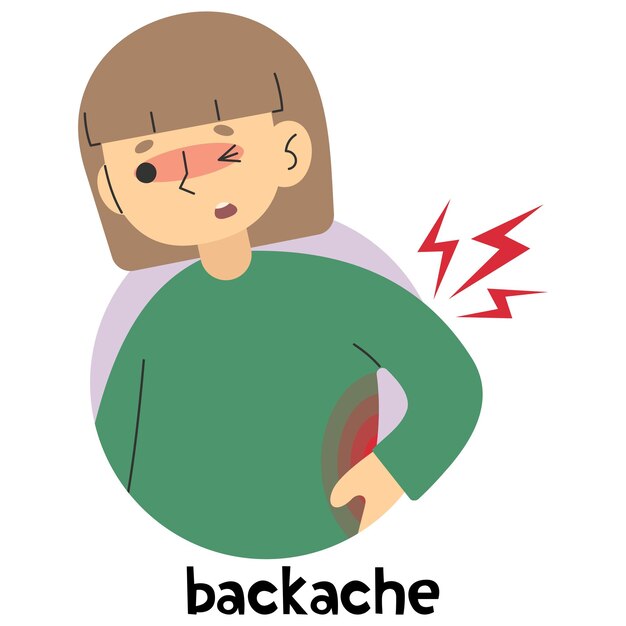 Vector backache 7