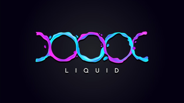 backdrop waveform colored liquid design. futuristic, design for clothing business