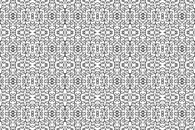 Background abstract black and white ethnic pattern aztec tribal ornament wallpaper