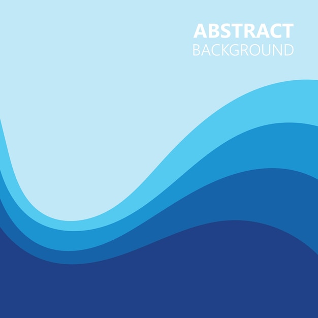 Background abstract color wave vector illustration