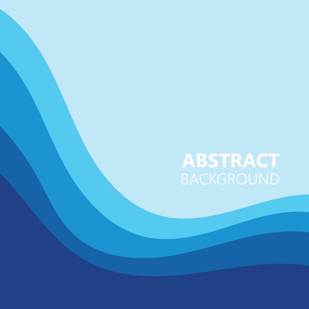 Background abstract color wave vector illustration