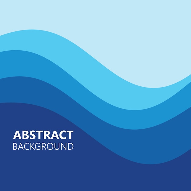 Background abstract color wave vector illustration