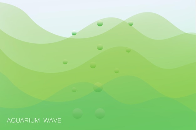 Background abstract color wave vector