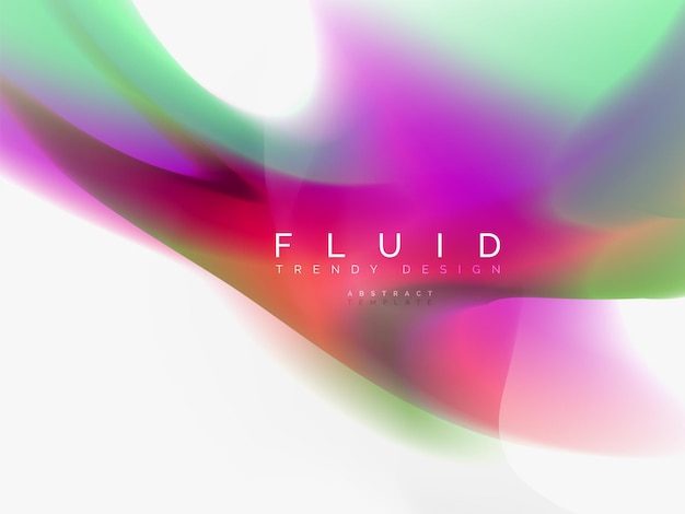 Background abstract fluid colors design (disegno di colori fluidi astratti di sfondo)