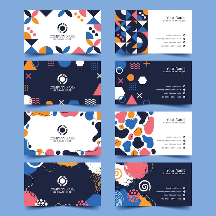 Vector background abstract illustration pattern blue design vector wallpaper blank empty