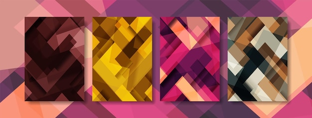 Background abstract poster modern color gradient and style cover geometric