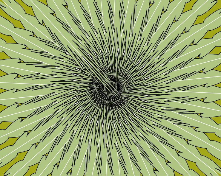 Vector background abstract swirl stripes pattern