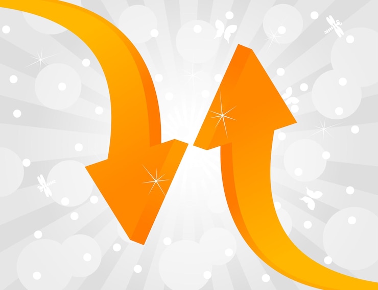 Vector background of arrows2