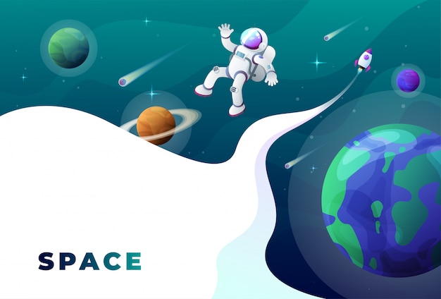 宇宙飛行士の背景