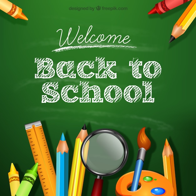 Background of back to school