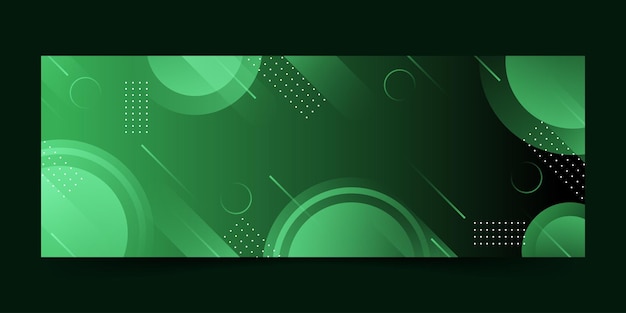 background banner. colorful, bright green gradient eps 10