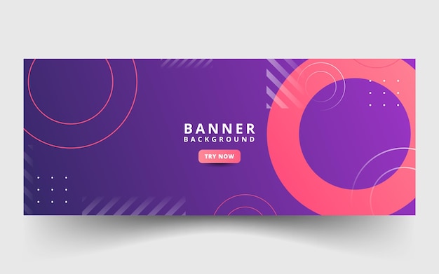 Background banner. colorful, bright purple gradation