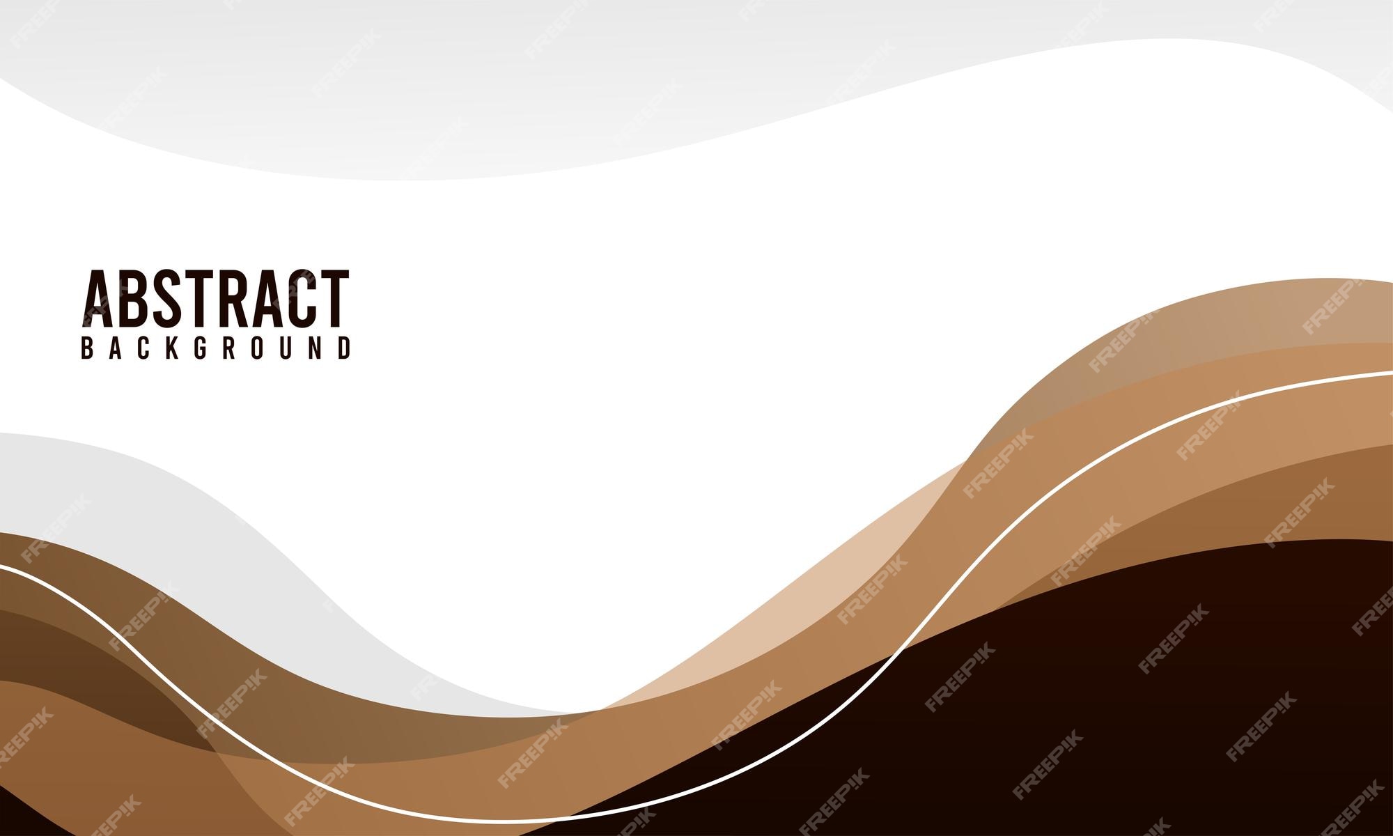 Premium Vector | Background brown abstract