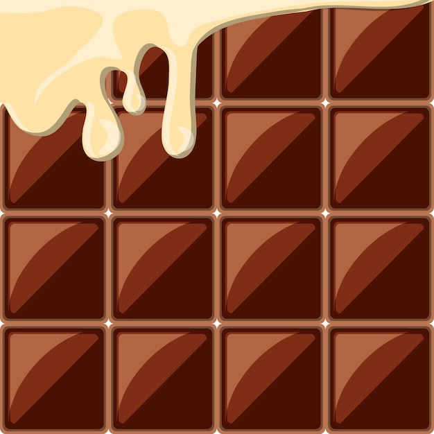 Background of chocolate bar