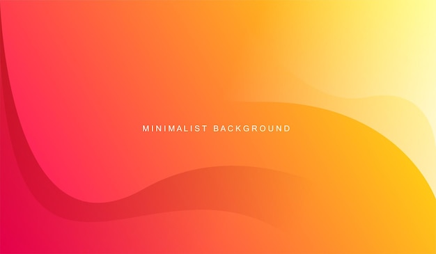 Background colorful gradient wave style