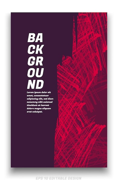 Vettore elemento di design di sfondo per poster riviste copertine di libri brochure modello presentazione volantino