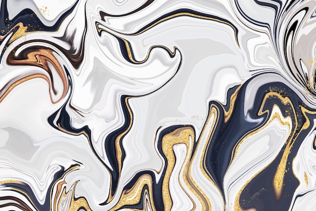 Abstract marble paint texture warp Royalty Free Vector Image