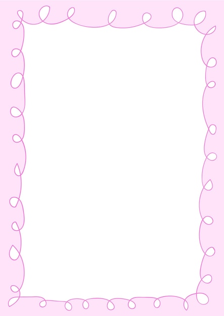 Vector the background of the doodling border