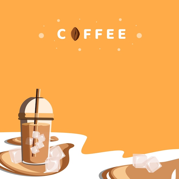 Background Drink Coffee Design Vector Illustration