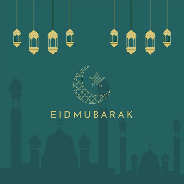 Background Eid alFitr eid mubarak Suitable to place on content with that theme