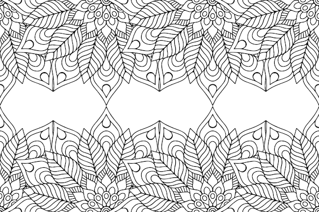 Background in ethnic style 