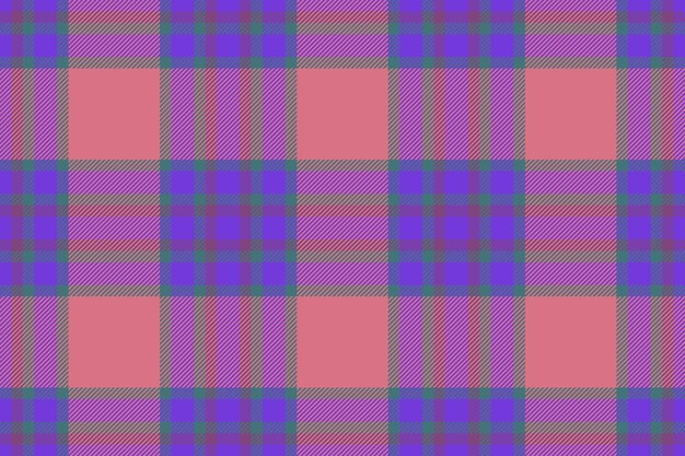 Background fabric tartan Vector seamless plaid Texture textile check pattern