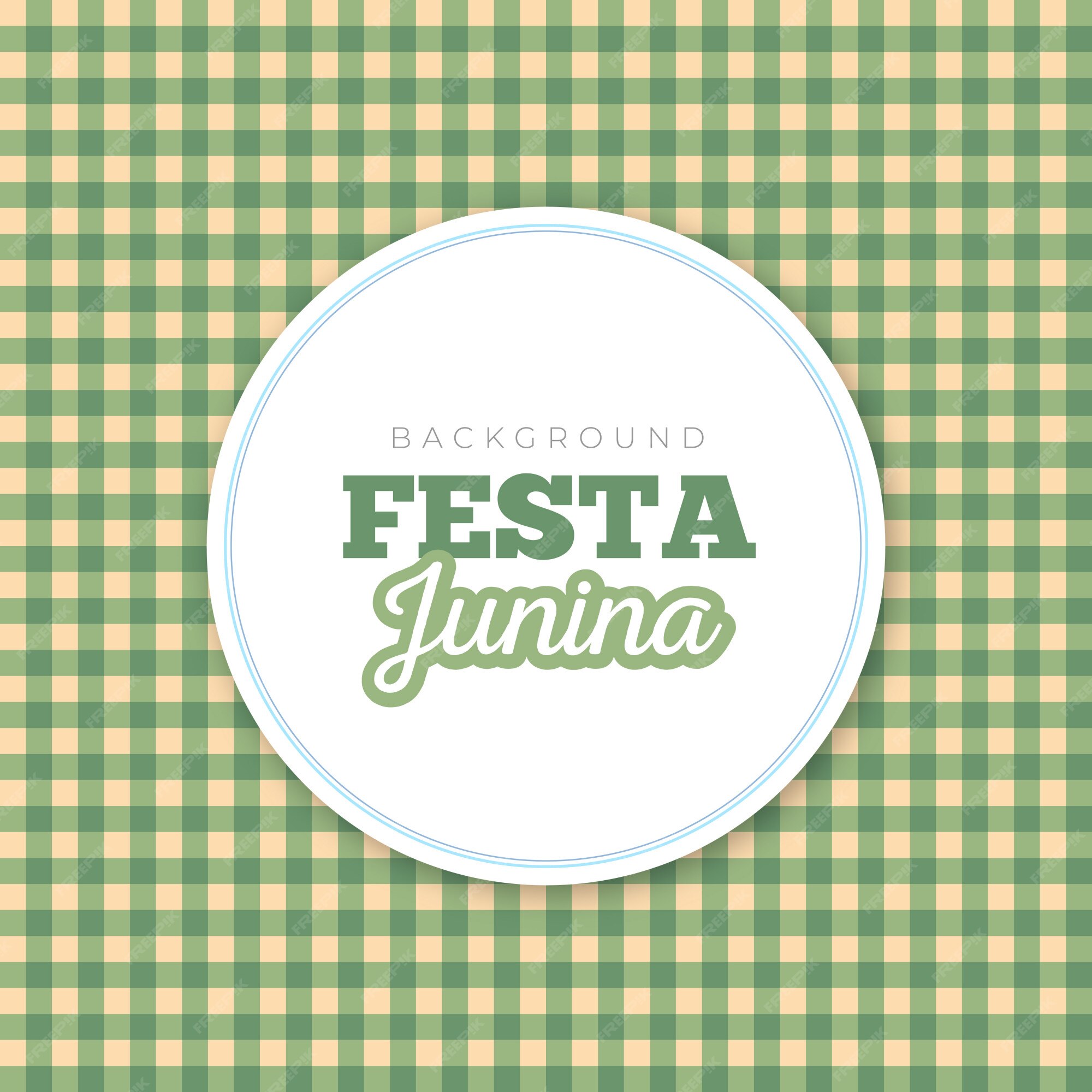 Premium Vector  Background festa junina plaid tartan