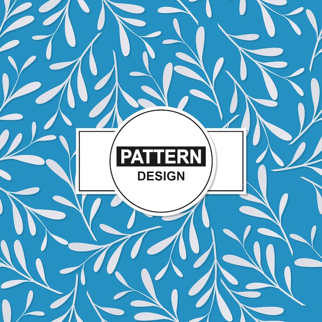 Vector background floral pattern in paper art style