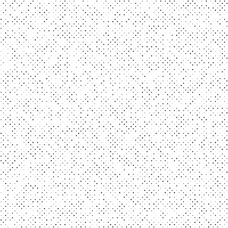 Vector background from gray and black dots of different sizes