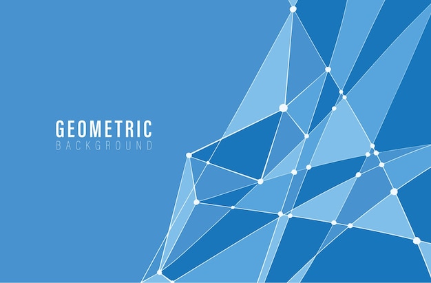 Background geometric shapes for social media and websites