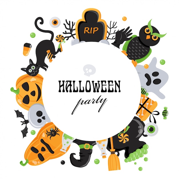 background for halloween party 