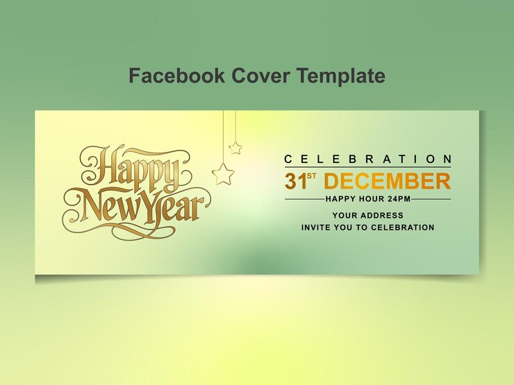 वेक्टर background for happy new year celebration illustration with typography