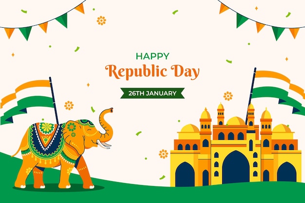 Background for india republic day celebration