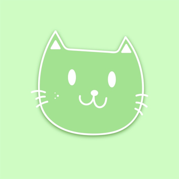 Premium Vector  Background kitty, cat