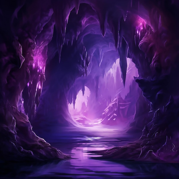 background landscape art illustration fantasy forest tree magical nature game dark scene cartoon