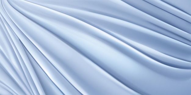 Vector background of light blue fabric with many folds