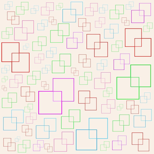 Background made of colorful squares