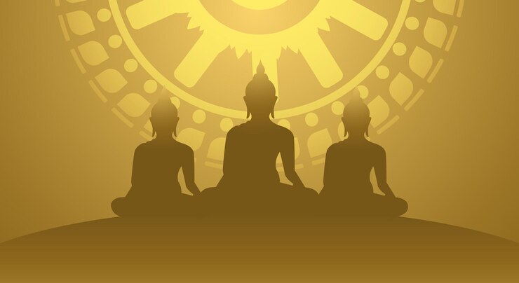 makha bucha dayVesak Day Atthami Puja day Asanha Bucha day 배경