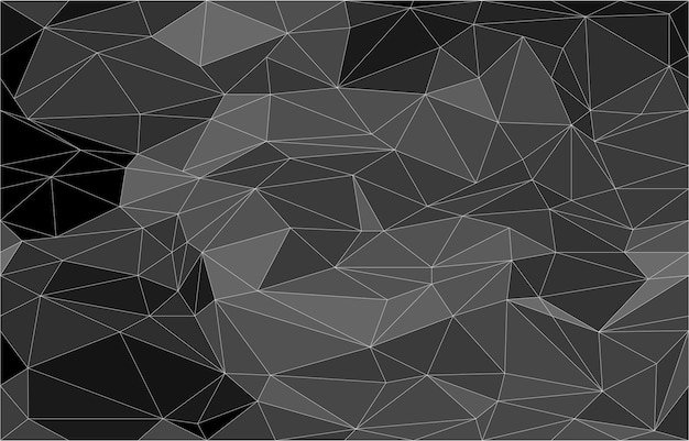 Vector background material small polygon style