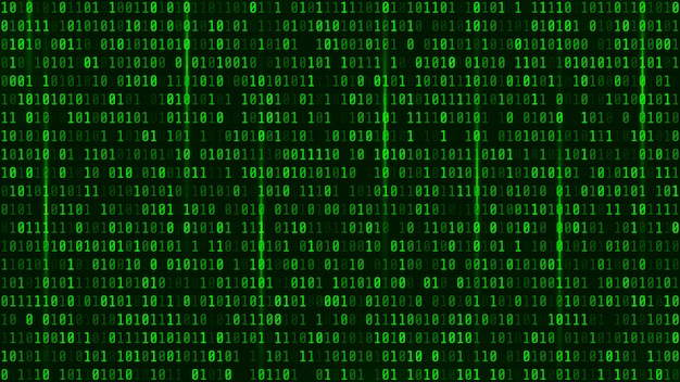 Background in a matrix style