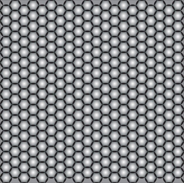 Background metal stars circles, Vector graphics