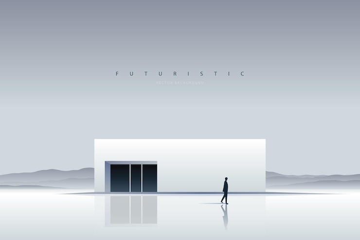 Vector background minimalist _07