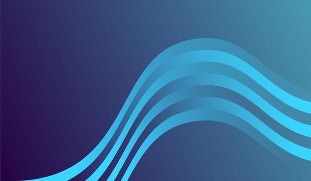 Background minimalist wave design gradient